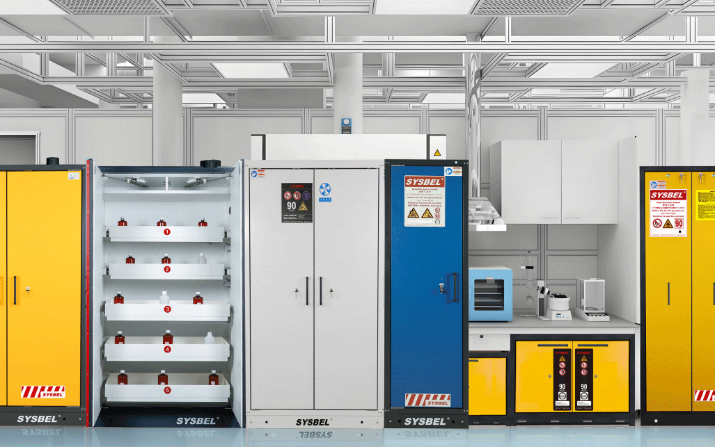 EN 14470-1 Fire-Resistant Safety Storage Cabinets | SYSBEL EN 14470-1 Fire-Resistant Safety Storage Cabinets | SYSBEL