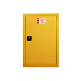 SYSBEL 12갤런 45L 비상 장비 노란색 PPE 보관 캐비닛