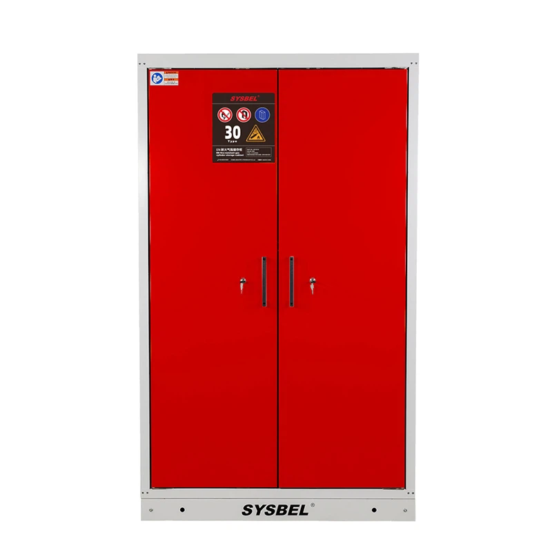 Sysbel 30 분 빨간색 3 기통 EN 14470-2 내화성 가스 실린더 캐비닛
