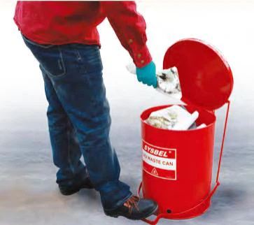 유성 폐기물은 실험실에서 사용 가능